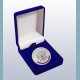 Серебряная медаль «За особые успехи в учении» (установленный образец) в бархатном футляре
